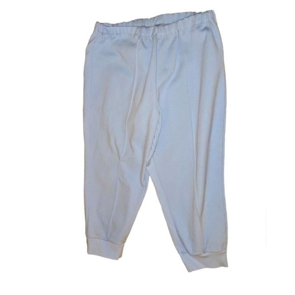 Lifa light blue nylon Capri joggers - Picture 3 of 8